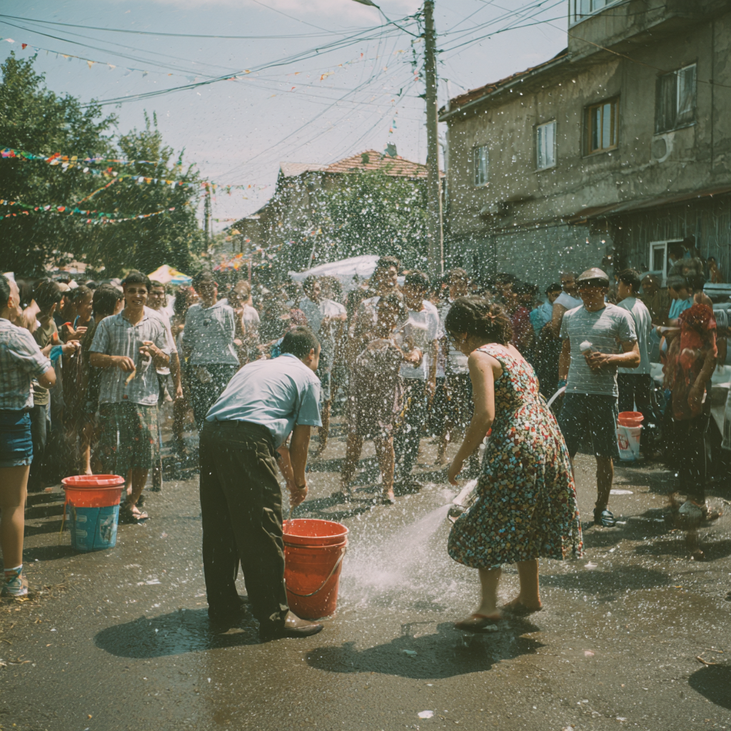 Vardarvar waterfight amenia